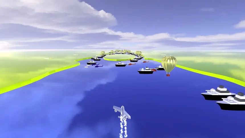 Скриншот 3 к игре River Raid 3D