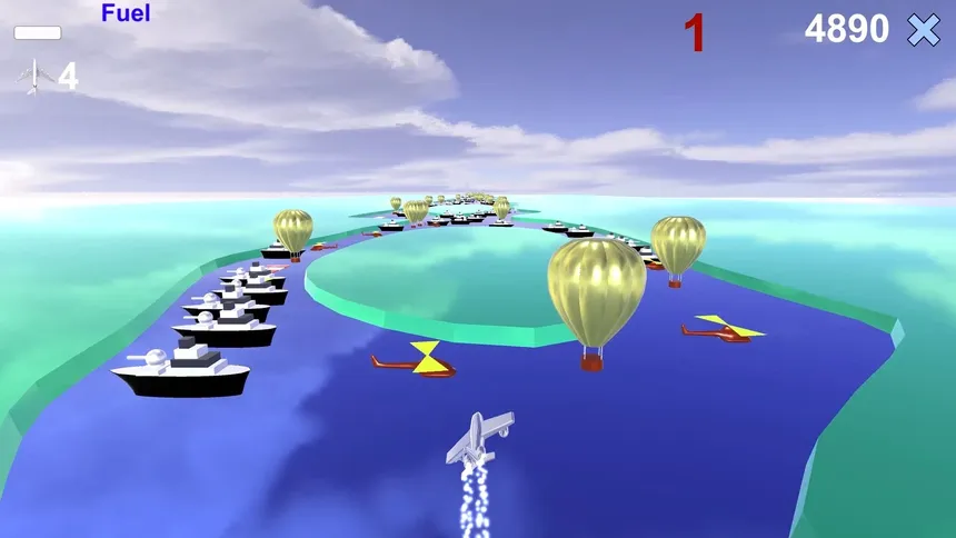 Скриншот 4 к игре River Raid 3D