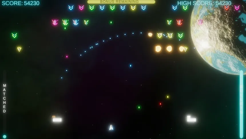 Скриншот 4 к игре Neon Invaders
