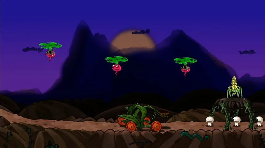 Скриншот 4 к игре Veggie Menace