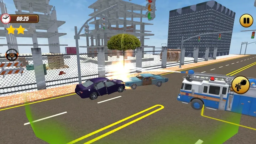 Скриншот 2 к игре Fire Truck Simulator