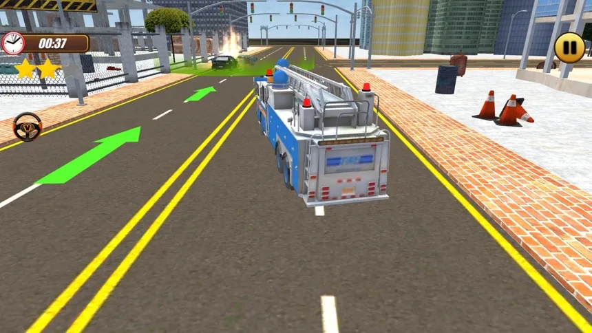 Скриншот 3 к игре Fire Truck Simulator