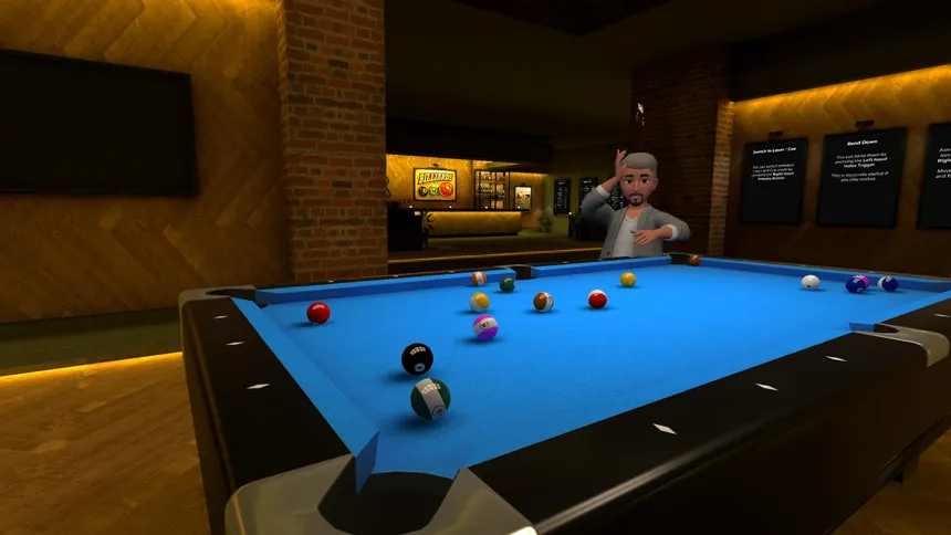 Скриншот 2 к игре Black Hole Pool VR