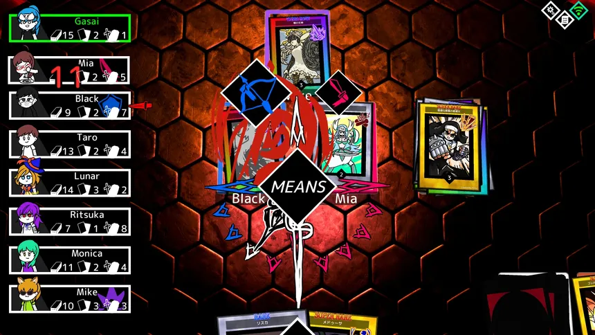 Скриншот 2 к игре MONSTER CARDS