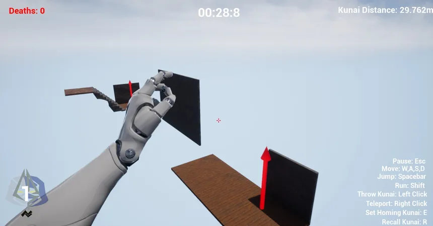 Скриншот 1 к игре Kunai Strike