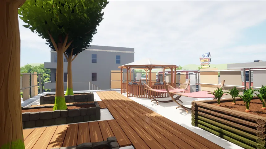 Скриншот 6 к игре Rooftop Garden Simulator