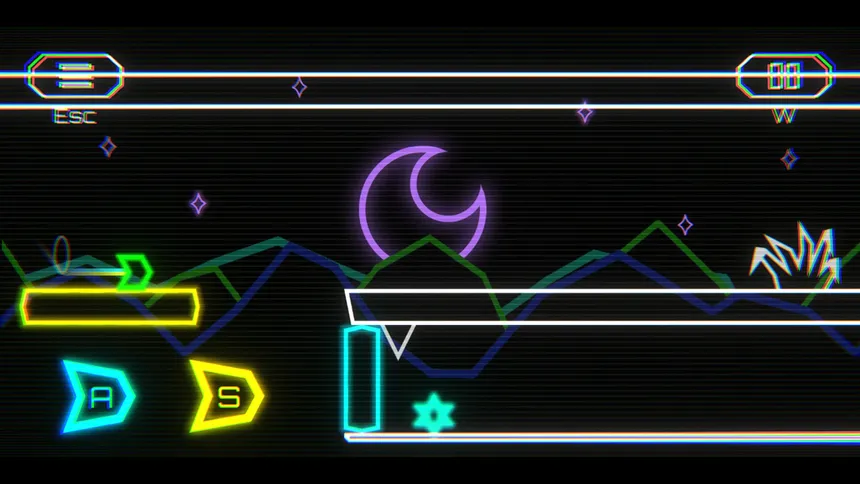 Скриншот 1 к игре Retrowave Rider