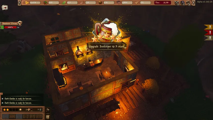 Скриншот 3 к игре A Hero's Rest: An RPG Town Simulator