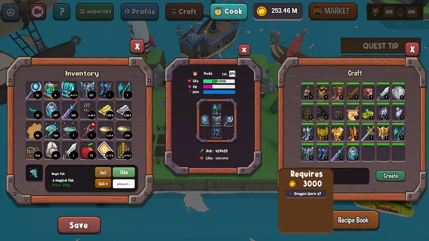 Скриншот 5 к игре Island Idle RPG