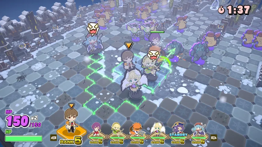 Скриншот 1 к игре 剣と魔法と学園クエスト。
