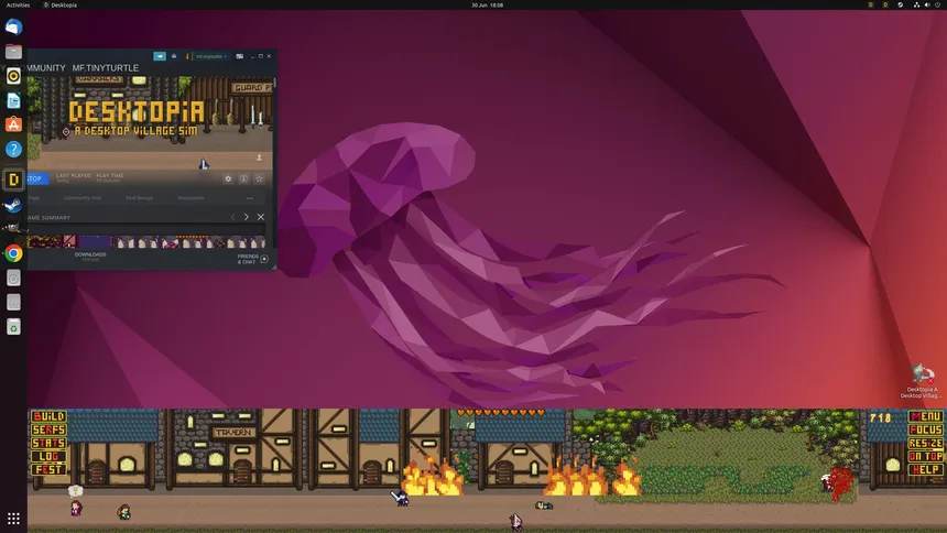 Скриншот 5 к игре Desktopia: A Desktop Village Simulator