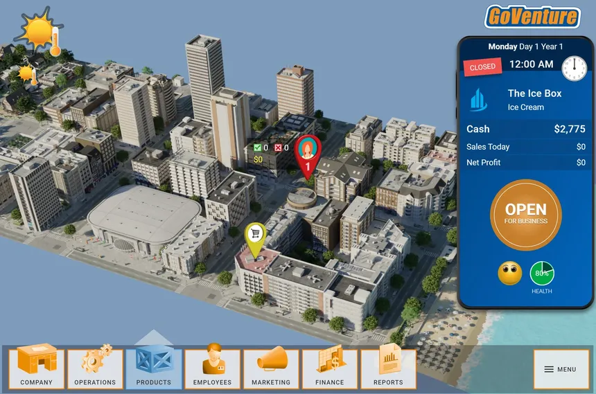 Скриншот 2 к игре GoVenture Entrepreneur