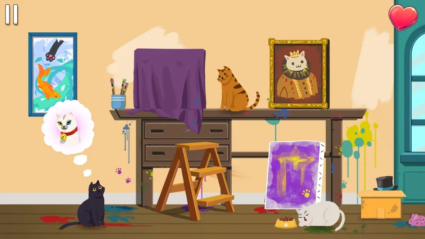 Скриншот 1 к игре Cat Lovescapes