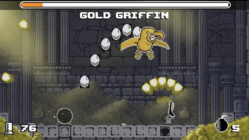 Скриншот 2 к игре Unichrome: A 1-Bit Unicorn Adventure