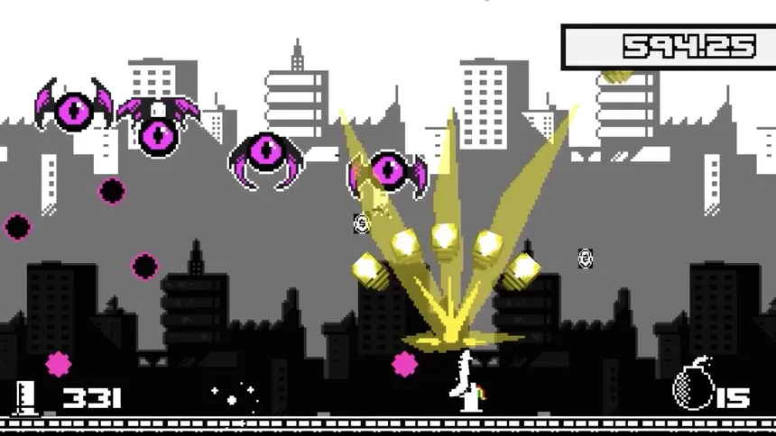 Скриншот 3 к игре Unichrome: A 1-Bit Unicorn Adventure