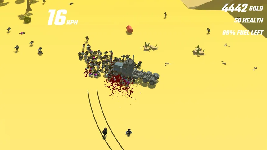 Скриншот 2 к игре Running Over Zombies