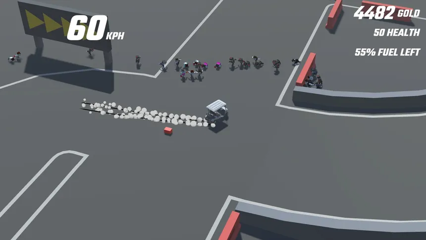 Скриншот 3 к игре Running Over Zombies