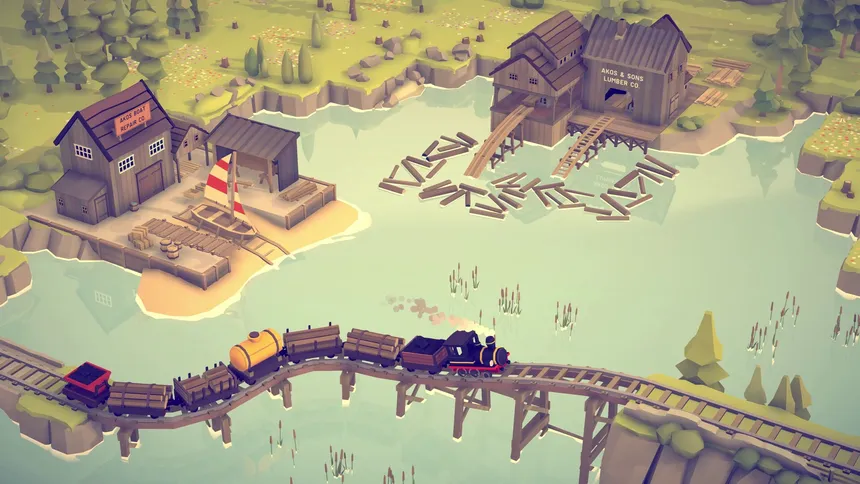 Скриншот 1 к игре Islands & Trains