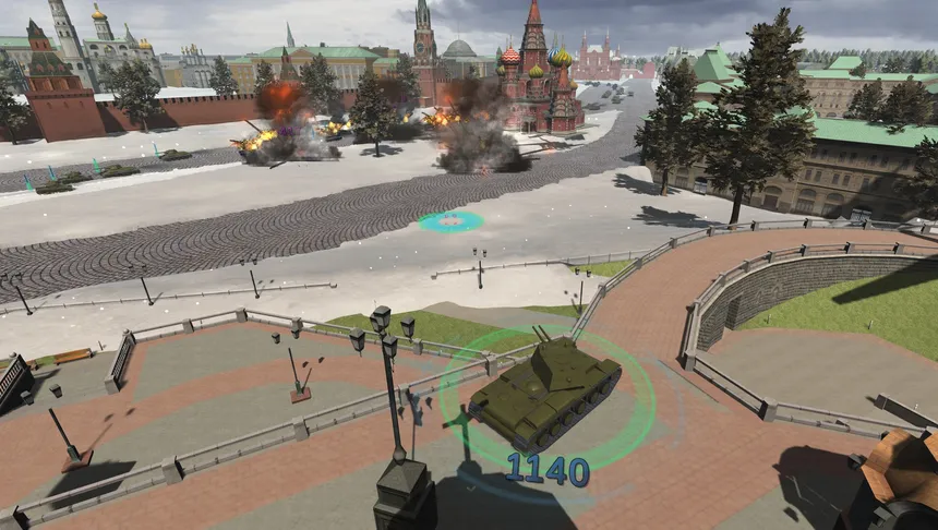 Скриншот 3 к игре Armored Battalion