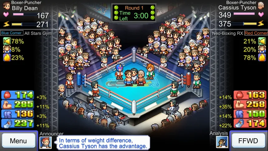 Скриншот 1 к игре Boxing Gym Story