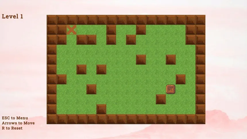 Скриншот 1 к игре Push The Blocks