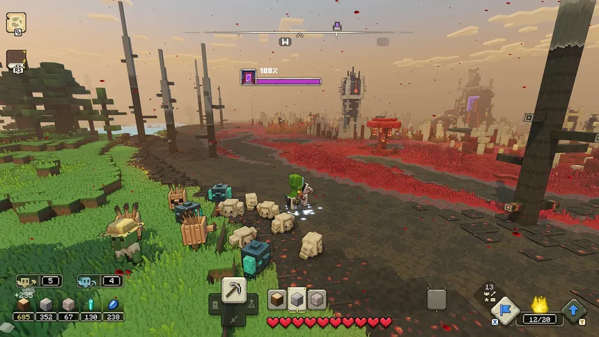 Скриншот 2 к игре Minecraft Legends