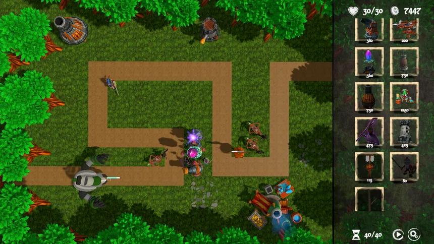 Скриншот 1 к игре Defenders of Asteria