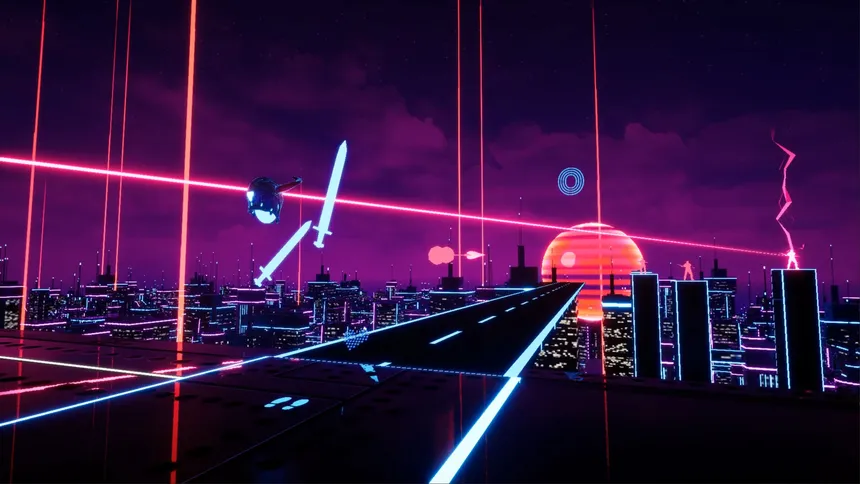 Скриншот 2 к игре Cyber Blades - Demo