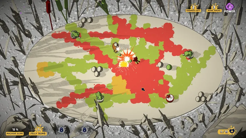 Скриншот 4 к игре Turf Wars: A Snail Escape