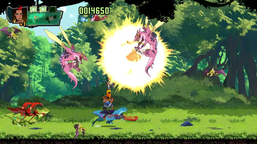 Скриншот 3 к игре Spidersaurs