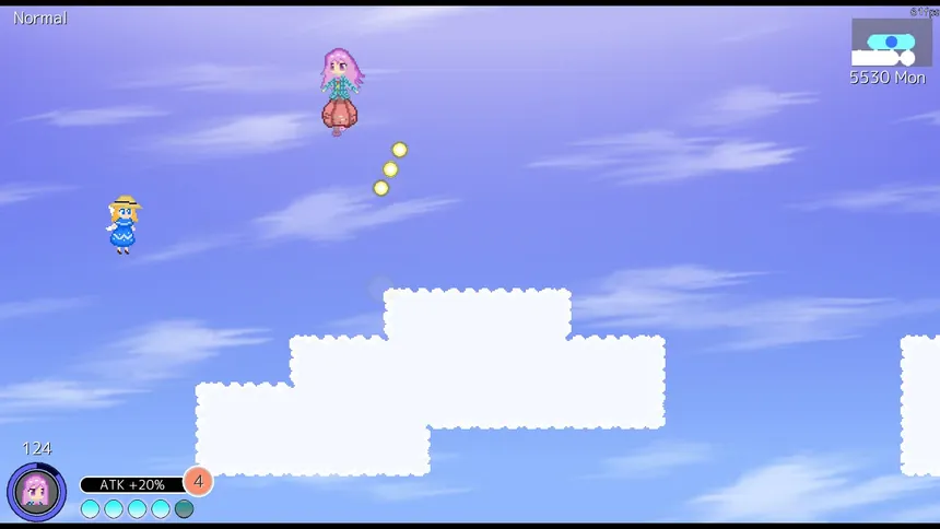 Скриншот 2 к игре Kokoro's Gensokyo Journey: The Lost Masks