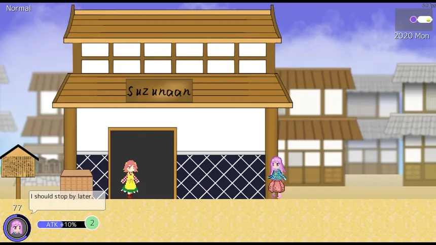 Скриншот 4 к игре Kokoro's Gensokyo Journey: The Lost Masks