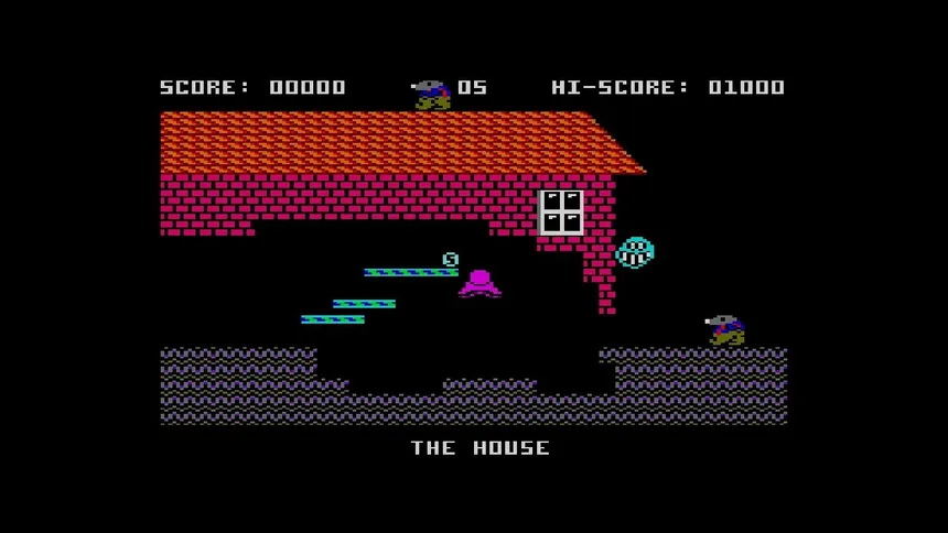 Скриншот 2 к игре Monty on the Run (CPC/Spectrum)