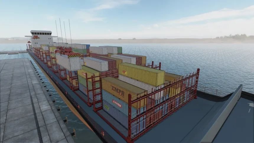 Скриншот 3 к игре Crane Logistics Simulator