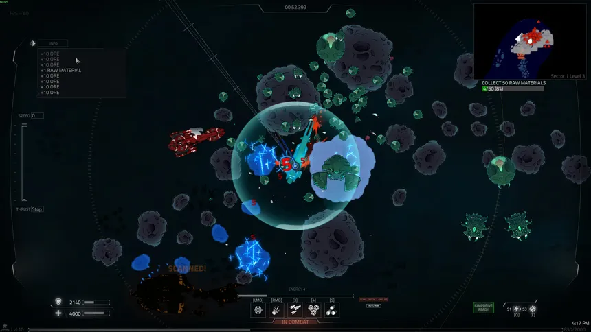 Скриншот 1 к игре COSMICSTRIKE - The last Sub Sector