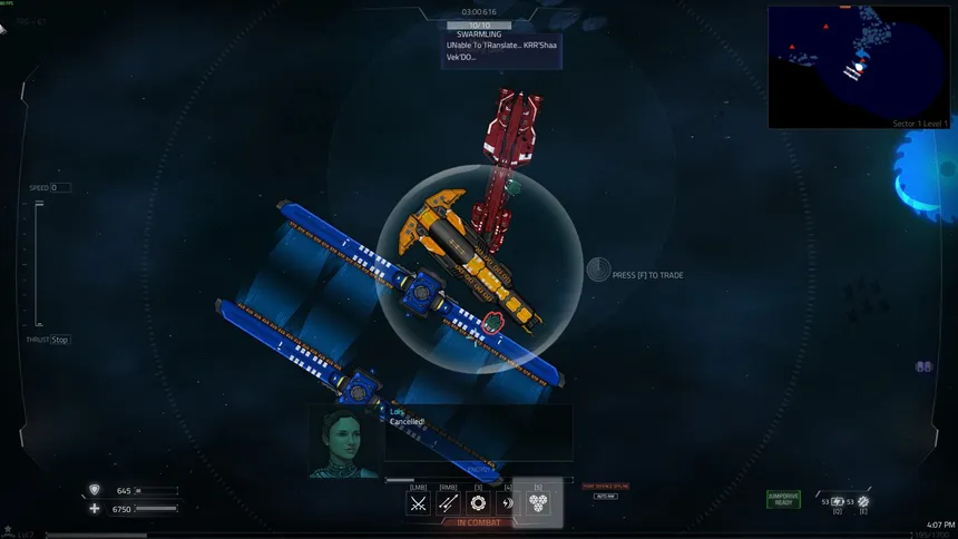 Скриншот 4 к игре COSMICSTRIKE - The last Sub Sector