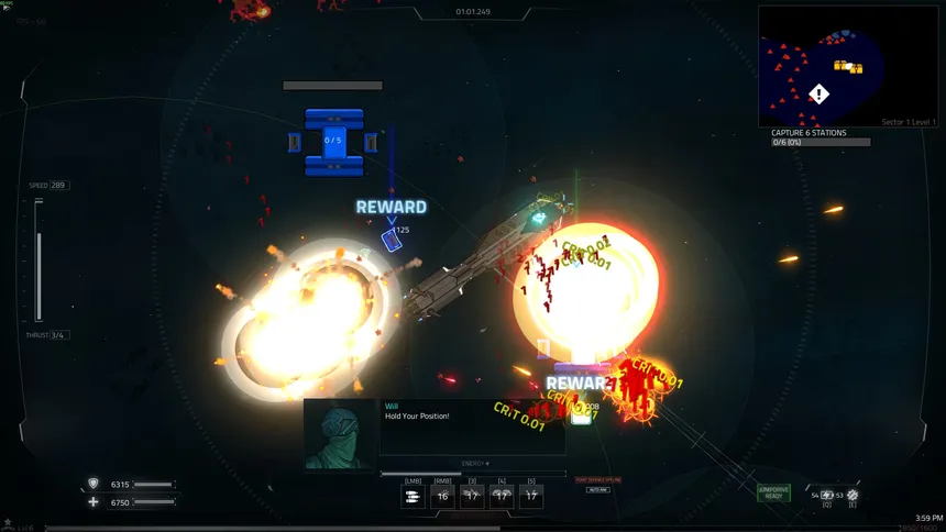 Скриншот 7 к игре COSMICSTRIKE - The last Sub Sector