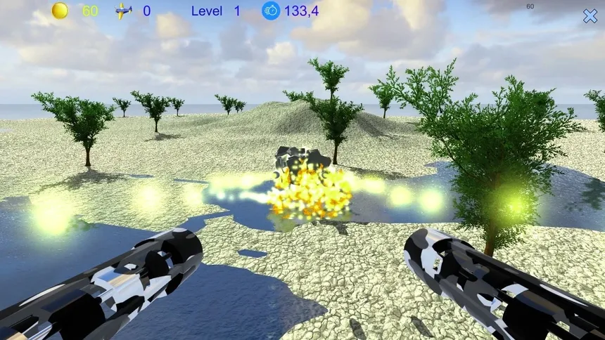 Скриншот 1 к игре Battle of Tanks