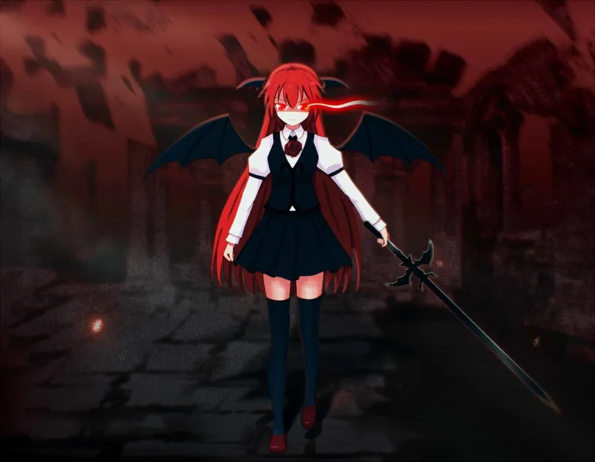 Скриншот 4 к игре 东方心之解束~Saving from the devil