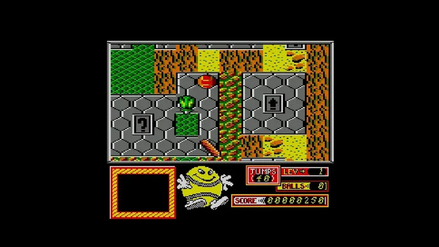 Скриншот 2 к игре Bounder (CPC/Spectrum)