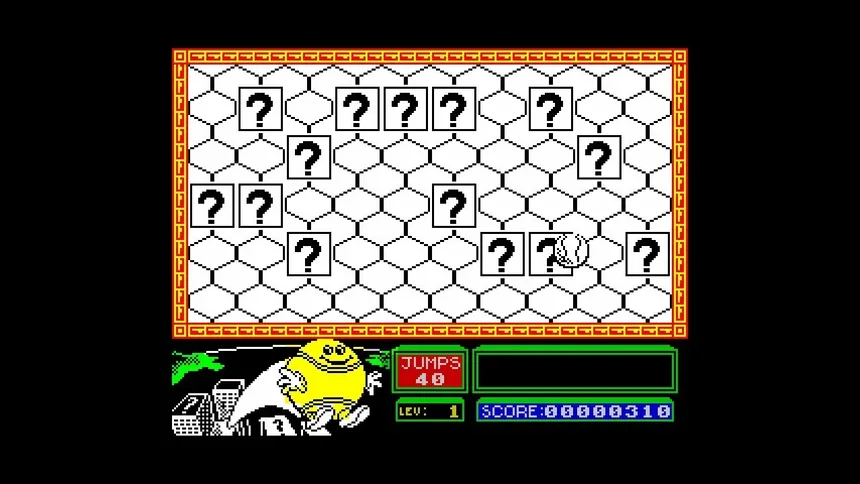 Скриншот 3 к игре Bounder (CPC/Spectrum)