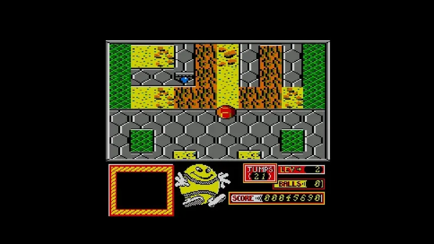 Скриншот 4 к игре Bounder (CPC/Spectrum)