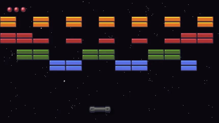 Скриншот 2 к игре 2D Brick Breaker Game | REMASTERED