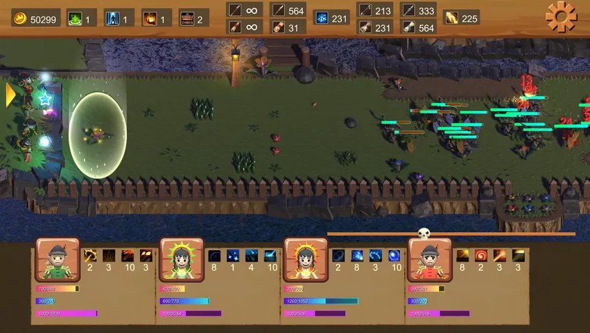Скриншот 4 к игре 海岛守卫 Island guards