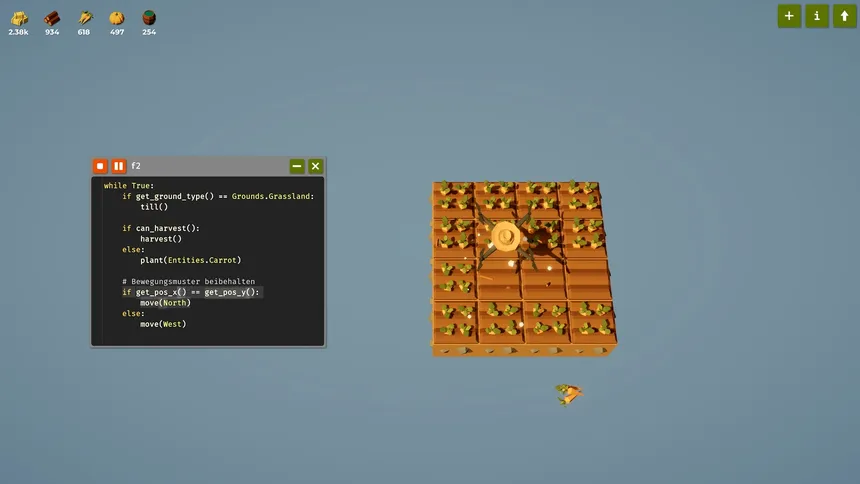 Скриншот 4 к игре The Farmer Was Replaced