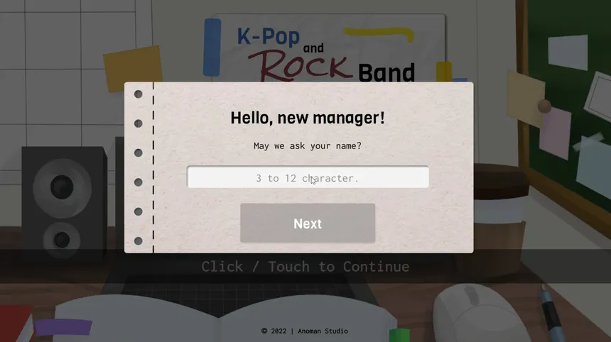 Скриншот 5 к игре K-Pop & Rock Band Manager