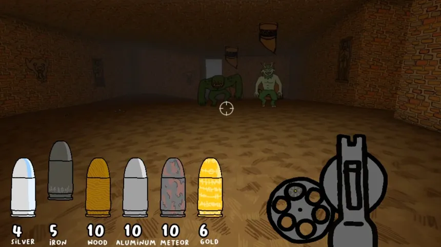 Скриншот 1 к игре Monster Bullets