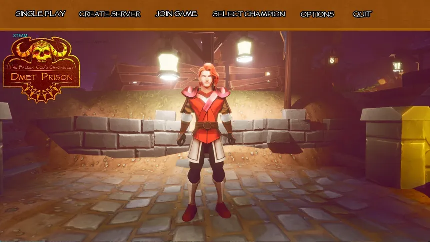 Скриншот 1 к игре The Fallen God's Chronicles: Dmet Prison