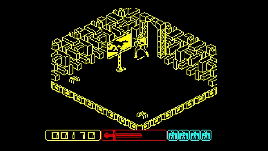 Скриншот 3 к игре Phantom Club (CPC/Spectrum)