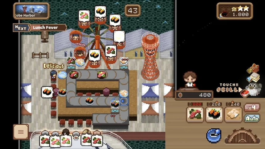 Скриншот 2 к игре わんおぺ寿司